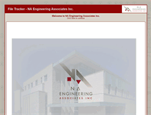 Tablet Screenshot of filetracker.naeng.com